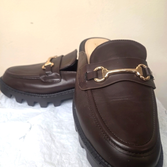 PRIMARK Brown Loafers SIZE 8 - Picture 7 of 9